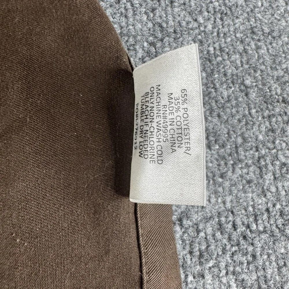 WearGuard Cracker Barrel Old Country Store Bib Apron Brown Embroidered One Size